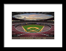 Load image into Gallery viewer, Busch Stadium 1968 - Framed Print
