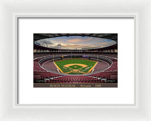 Busch Stadium 1968 - Framed Print