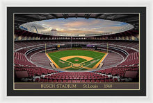 Load image into Gallery viewer, Busch Stadium 1968 - Framed Print
