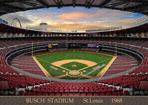 Busch Stadium 1968 - Puzzle