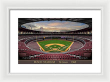 Load image into Gallery viewer, Busch Stadium 1968 - Framed Print
