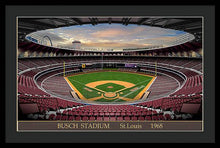 Load image into Gallery viewer, Busch Stadium 1968 - Framed Print
