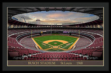 Load image into Gallery viewer, Busch Stadium 1968 - Framed Print
