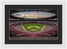 Load image into Gallery viewer, Busch Stadium 1968 - Framed Print
