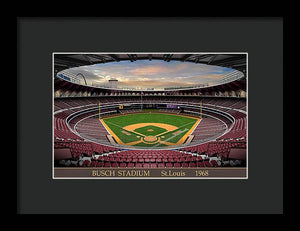 Busch Stadium 1968 - Framed Print