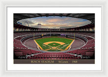 Load image into Gallery viewer, Busch Stadium 1968 - Framed Print
