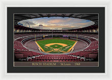 Load image into Gallery viewer, Busch Stadium 1968 - Framed Print
