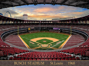 Busch Stadium 1968 - Puzzle