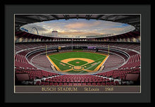 Load image into Gallery viewer, Busch Stadium 1968 - Framed Print
