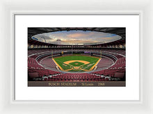 Load image into Gallery viewer, Busch Stadium 1968 - Framed Print
