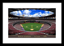 Load image into Gallery viewer, Busch Stadium 1976 - Framed Print
