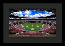 Load image into Gallery viewer, Busch Stadium 1976 - Framed Print
