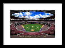 Load image into Gallery viewer, Busch Stadium 1976 - Framed Print
