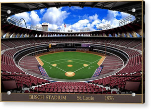 Busch Stadium 1976 - Acrylic Print