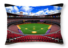 Load image into Gallery viewer, Busch Stadium 1977 - Throw Pillow
