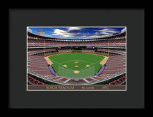 Load image into Gallery viewer, Busch Stadium 1977 - Framed Print
