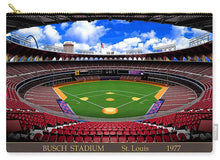 Load image into Gallery viewer, Busch Stadium 1977 - Carry-All Pouch
