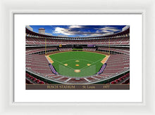 Load image into Gallery viewer, Busch Stadium 1977 - Framed Print
