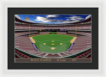 Load image into Gallery viewer, Busch Stadium 1977 - Framed Print
