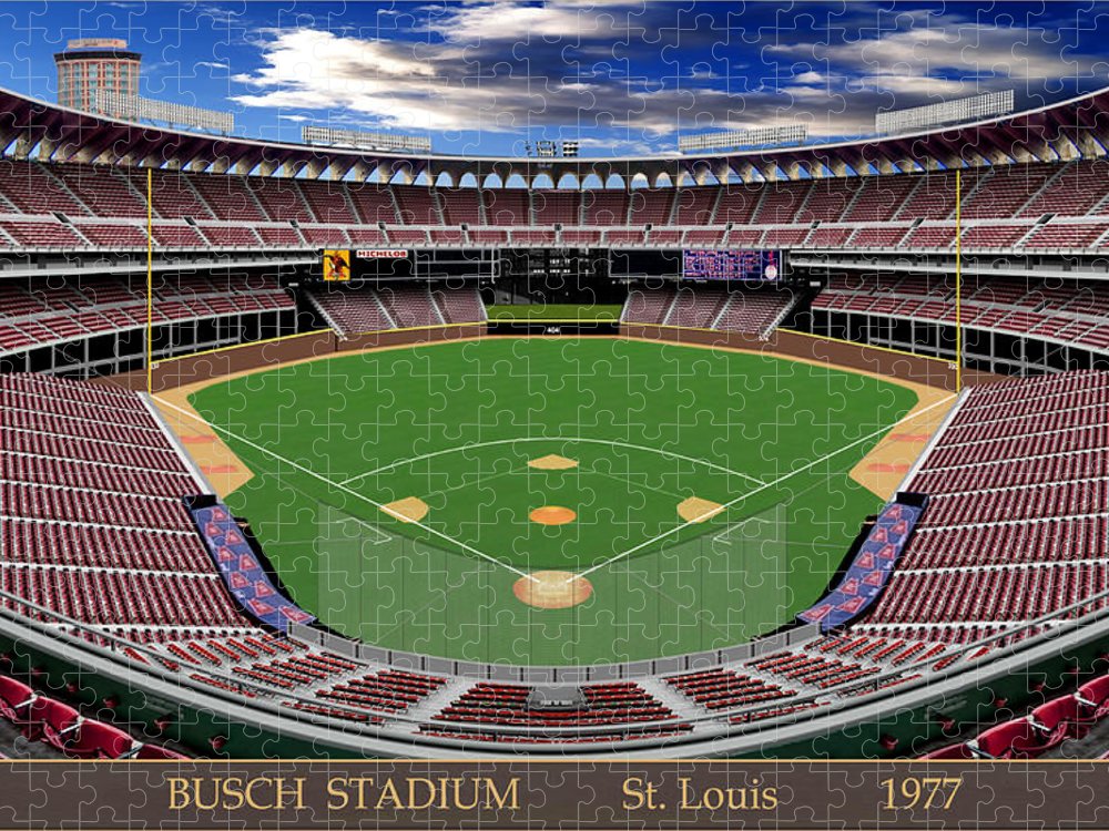 Busch Stadium 1977 - Puzzle