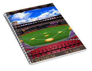 Busch Stadium 1977 - Spiral Notebook