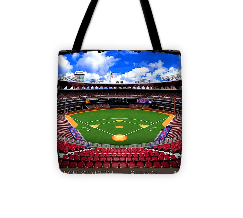 Busch Stadium 1977 - Tote Bag