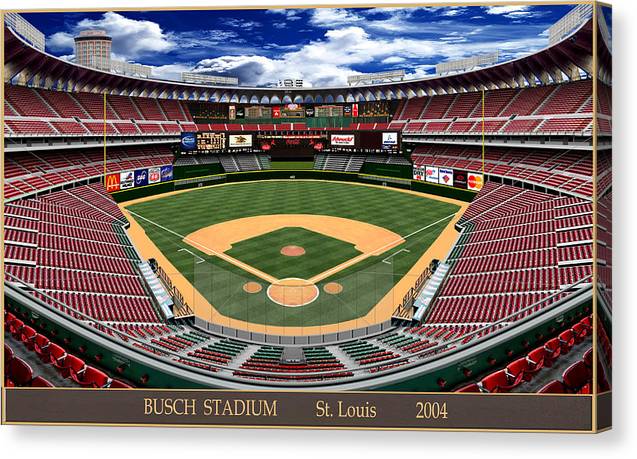 Busch Stadium 2004 - Canvas Print