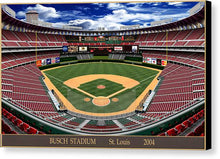 Load image into Gallery viewer, Busch Stadium 2004 - Canvas Print
