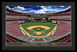 Busch Stadium 2004 - Framed Print