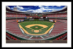 Busch Stadium 2004 - Framed Print