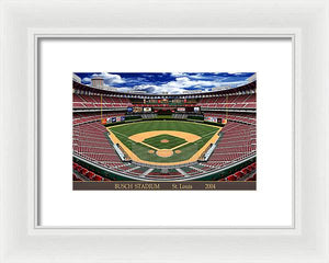 Busch Stadium 2004 - Framed Print