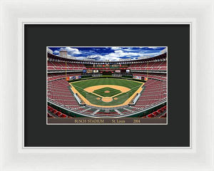 Busch Stadium 2004 - Framed Print