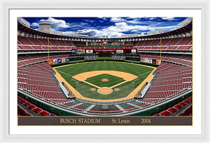 Busch Stadium 2004 - Framed Print