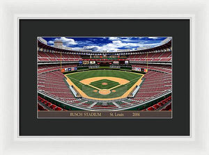 Busch Stadium 2004 - Framed Print