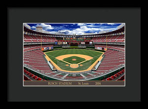 Busch Stadium 2004 - Framed Print