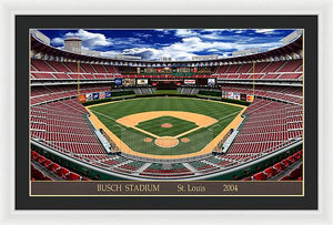 Busch Stadium 2004 - Framed Print