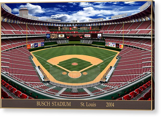 Busch Stadium 2004 - Acrylic Print