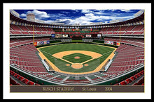 Load image into Gallery viewer, Busch Stadium 2004 - Framed Print
