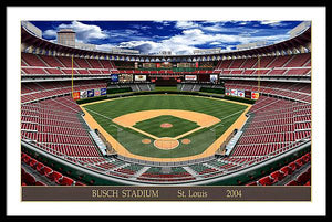 Busch Stadium 2004 - Framed Print