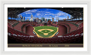 Busch Stadium 2006 - Framed Print