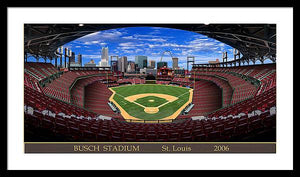 Busch Stadium 2006 - Framed Print