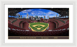 Busch Stadium 2006 - Framed Print