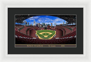 Busch Stadium 2006 - Framed Print