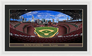 Busch Stadium 2006 - Framed Print