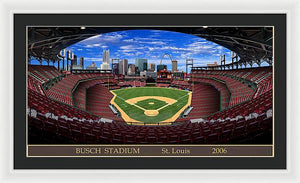 Busch Stadium 2006 - Framed Print