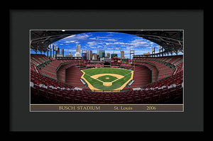 Busch Stadium 2006 - Framed Print