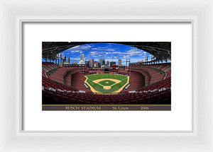 Busch Stadium 2006 - Framed Print