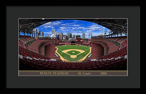 Busch Stadium 2006 - Framed Print