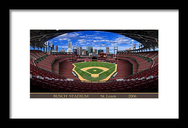 Busch Stadium 2006 - Framed Print