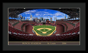 Busch Stadium 2006 - Framed Print